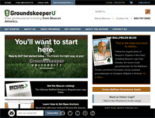 Tablet Screenshot of groundskeeperu.com